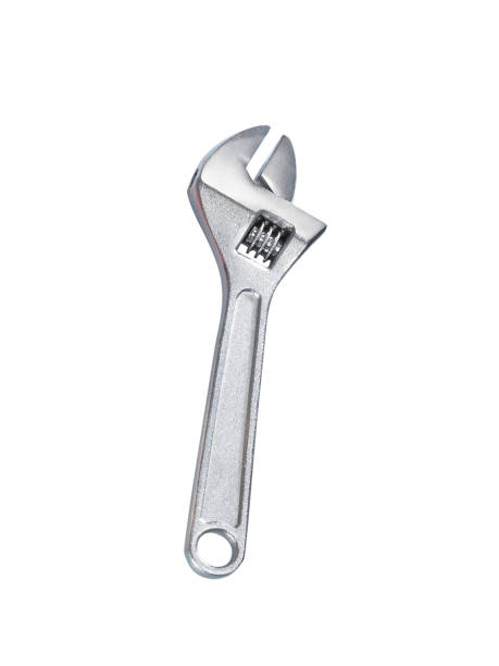 istock Wrench isolated on white background 1396073835