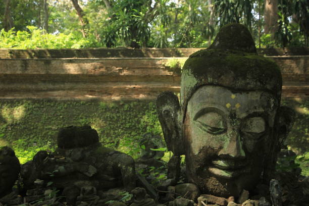 istock Buddha statue, Wat Umong, Chiang Mai, Thailand 1396078360