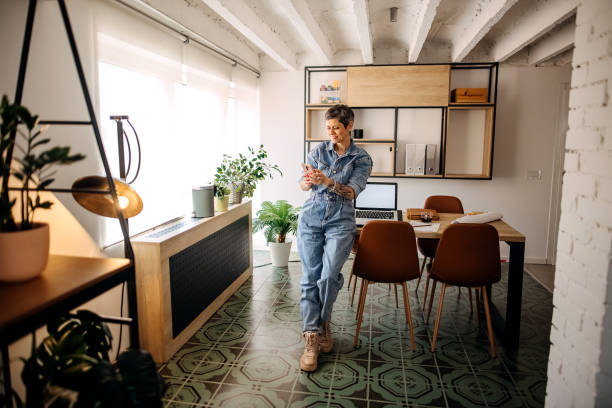 istock Woman with a cell phone 1396082480