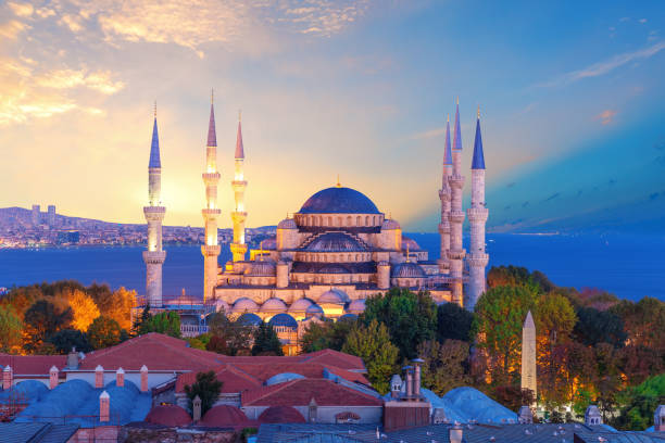 istock The Blue Mosque, Istanbul, Turkey, full view 1396083133