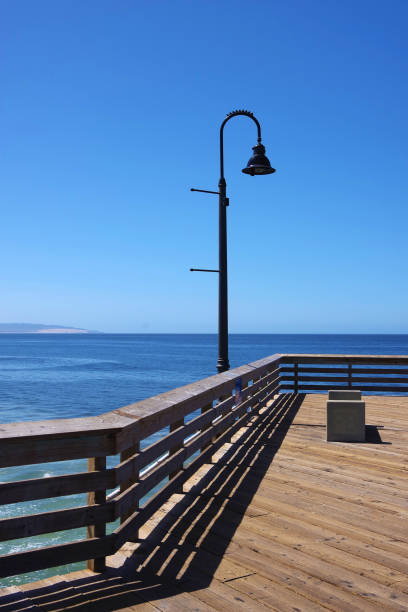 istock Street Light on a Pier 1396090974