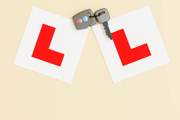 istock Learner Drivers L Plates, Learning to Drive in the United Kingdom 1396093268
