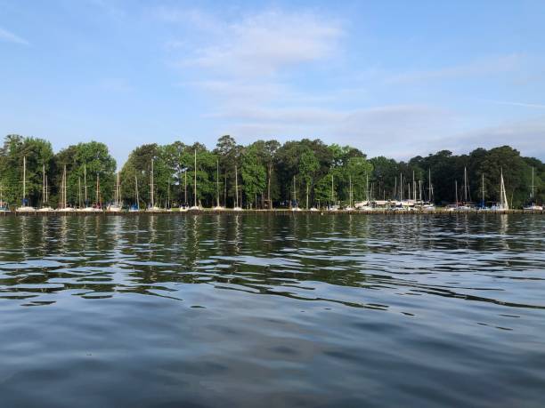 istock Sailboats in marina 1396093360