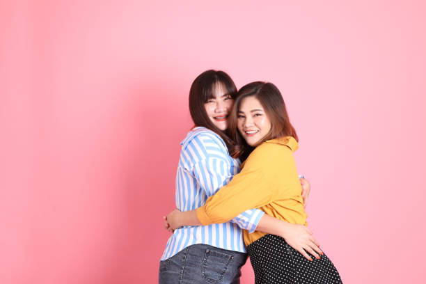istock Happy Asian Friends 1396095509