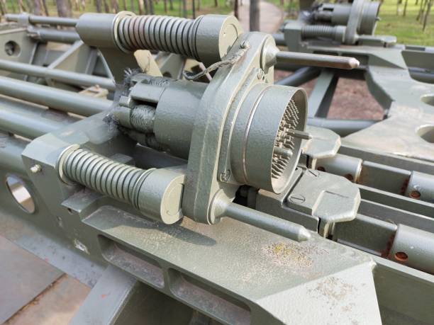 istock Structural element of the tank is steel 1396101842