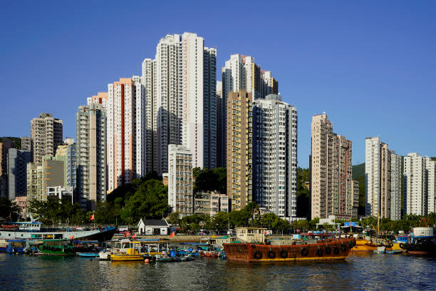 istock Ap Lei Chau waterfront, Hong Kong. 1396105018
