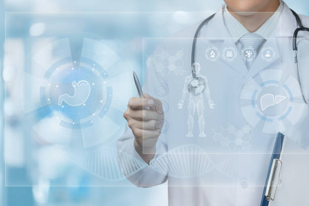 istock Modern technologies in the diagnosis of internal organs. 1396114523