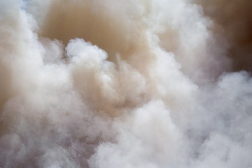 Nubes de humo photo