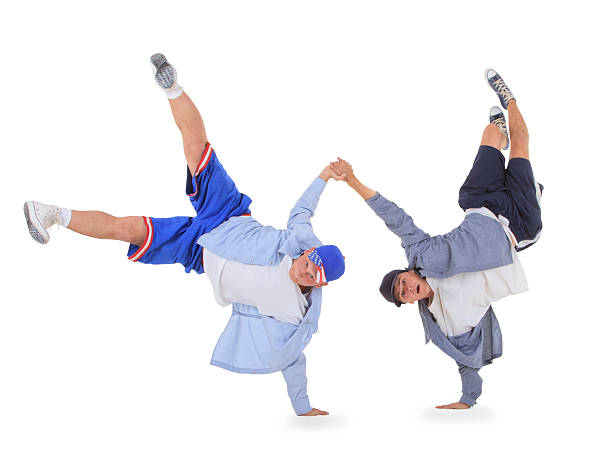 istock Teenager dancing breakdance in action 139611555