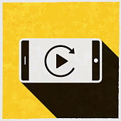 wiedergabe-auf-dem-smartphone-symbol-mit
