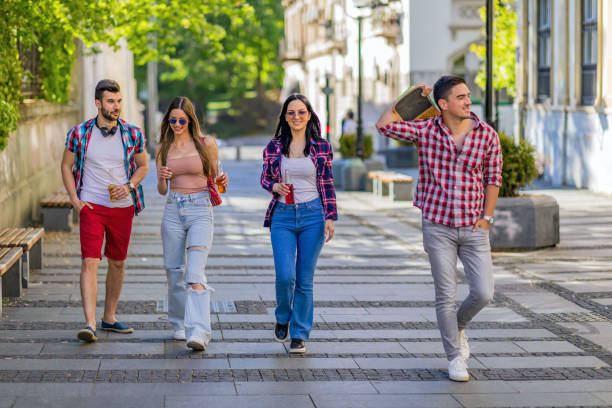 istock Happy young people having fun spending good time together 1396120630