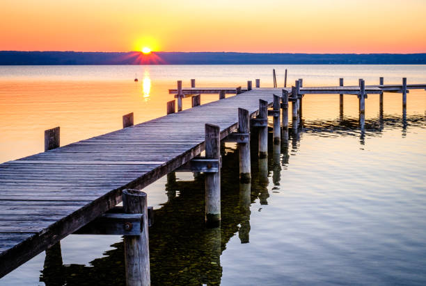 istock old wooden jetty at a bavarian lake 1396121929