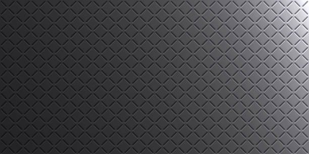 abstrakcyjne szare tło — tekstura geometryczna - checked white black backgrounds stock illustrations