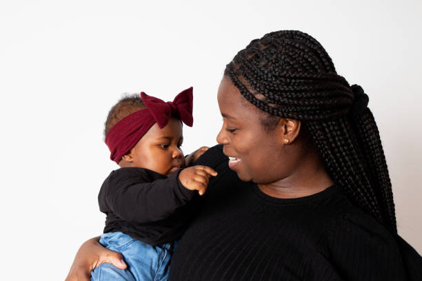 istock Black Mother and Daughter 1396143246