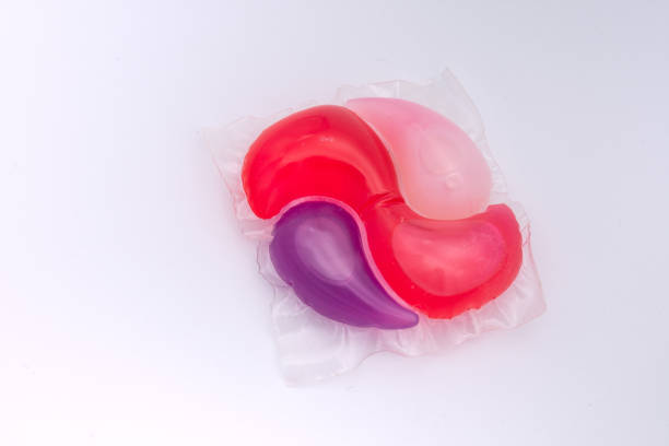 istock Gel capsules for washing machine 1396159644