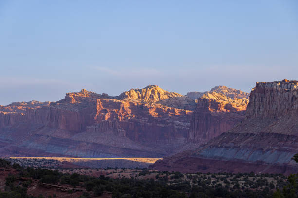 istock Sunrise at The Castle at Capitol Reef National Park 1396168497