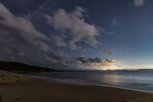 istock The night sky at the beach 1396174703
