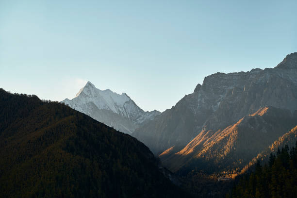 istock mountain range in yading national park, china 1396179875