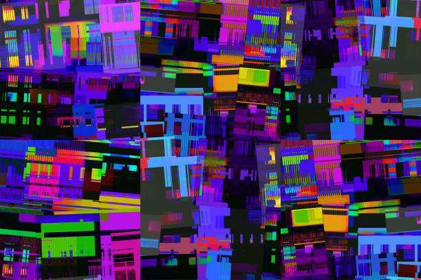 istock Colorful block in abstract for background. 1396183201