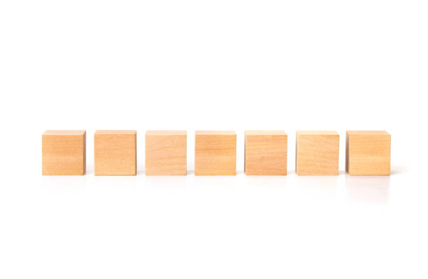 istock Blank game board wooden tiles 1396183805