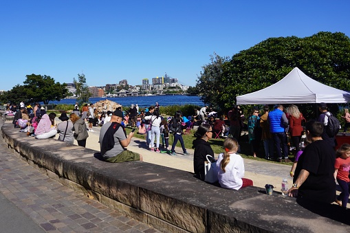 Sydney, NSW, Australia, May 8, 2022.\nTo celebrate Mother’s Day, a special breakfast took place at Barangaroo Reserve