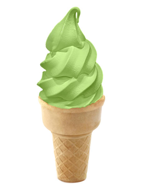 istock ice creams in cones, isolated on white background 1396196779