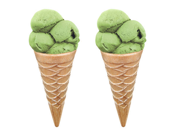 istock ice creams in cones, isolated on white background 1396196805