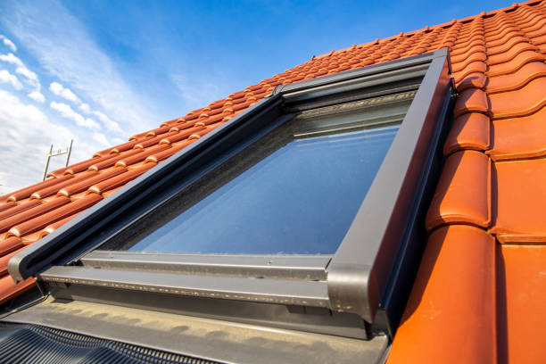 istock Close up of a new skylight 1396198748