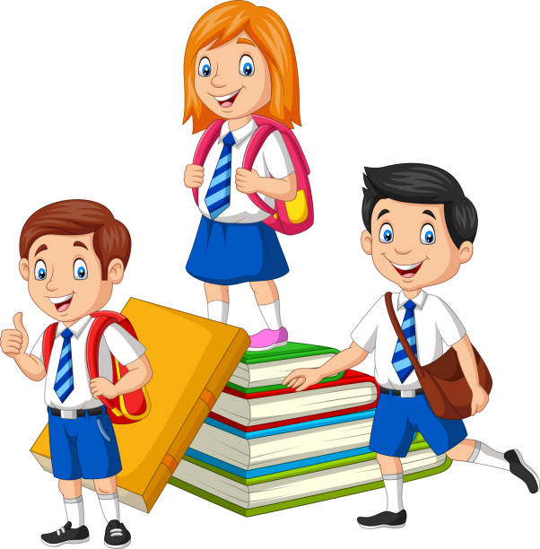 School Uniform Cartoons Stock Photos, Pictures & Royalty-Free Images -  iStock