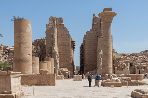 The Karnak Temple Complex consists of a number of temples, chapels, and other buildings in the form of a village.