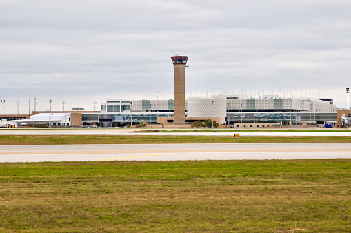 Houston, TX- October 29, 2011:  Here is the image of Houston Bush Intercontinental Airport, Texas.