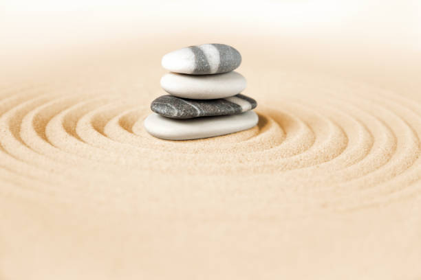 istock Zen japanese garden background 1396204231