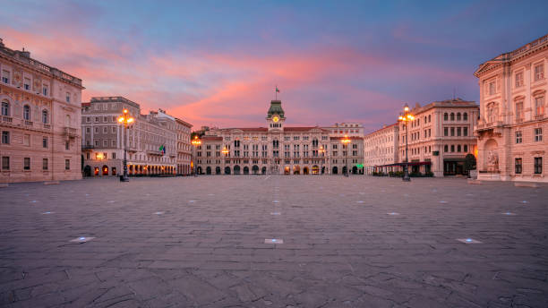 Trieste, Italy. stock photo