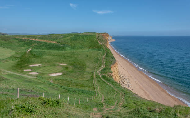 istock View towards Burton Bradstock in Dorset 1396218001