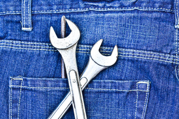 The tools are in or out of the bag jeans