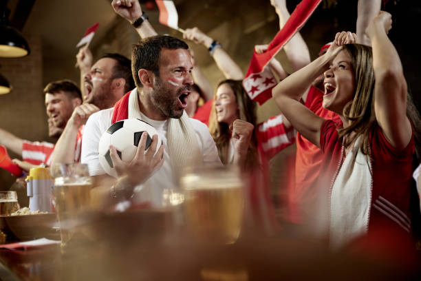 istock Yaaay, they've scored a goal! 1396234536