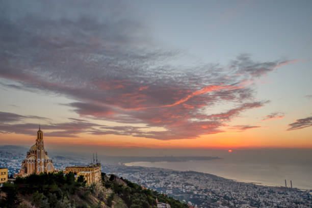 istock Large Panoramic View of Jounieh 1396245090