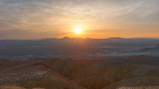 istock Sunset in the mountains of Gobustan 1396253675
