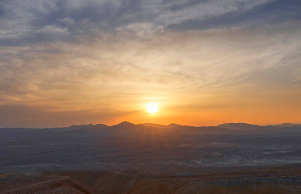 istock Sunset in the mountains of Gobustan 1396253739