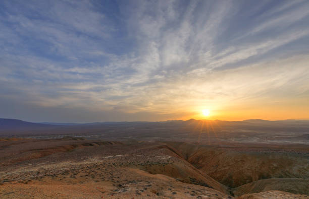 istock Sunset in the mountains of Gobustan 1396253839