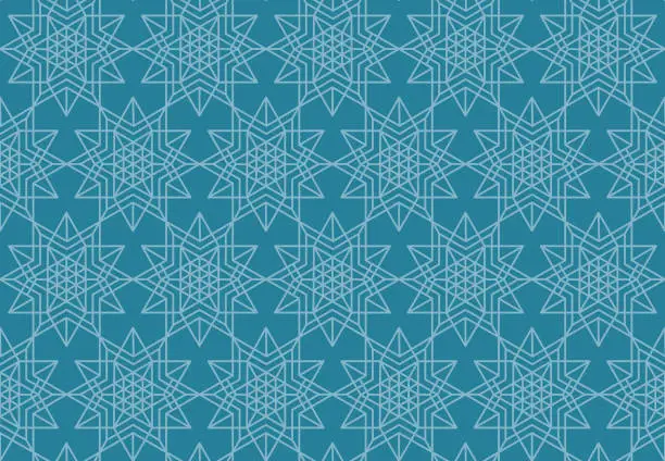 Vector illustration of arabic pattern