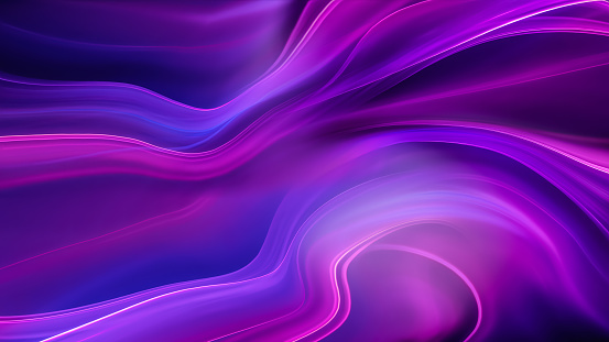Abstract Vibrant Color Background with Purple, Violet and Pink Tones