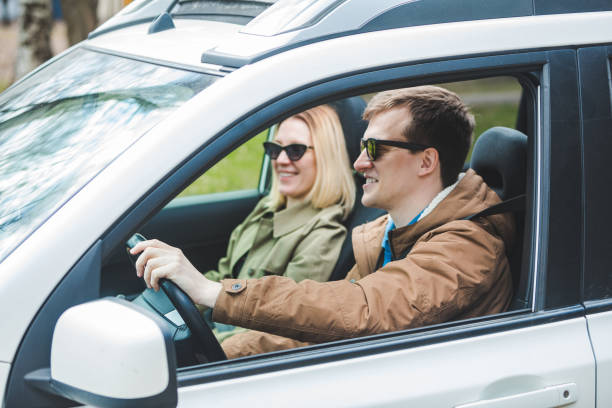istock happy couple car travel concept 1396261456