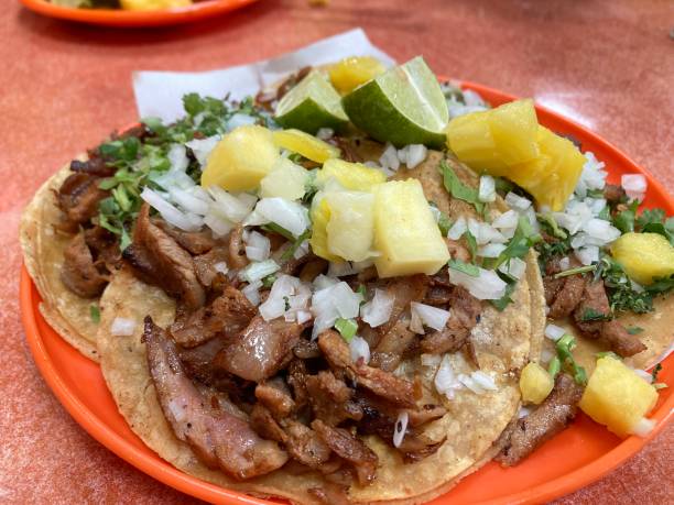 istock Mexican Tacos al pastor 1396262282