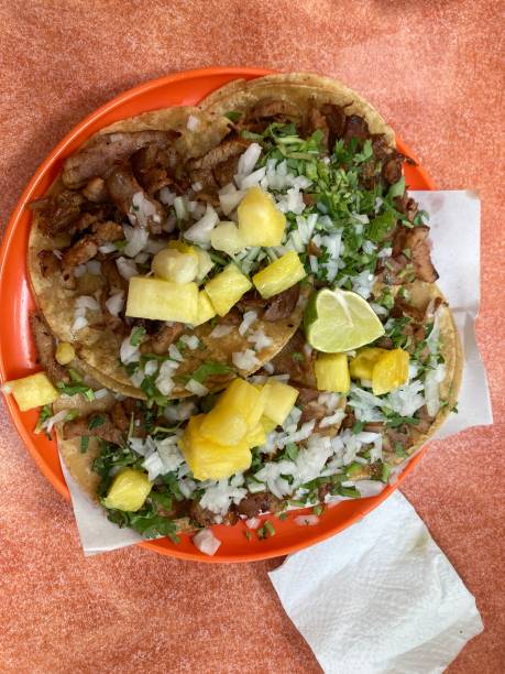istock Mexican Tacos al pastor 1396262338