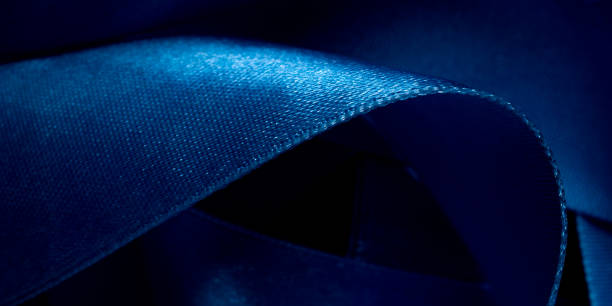 istock blue spiral ribbon, background or texture 1396275283