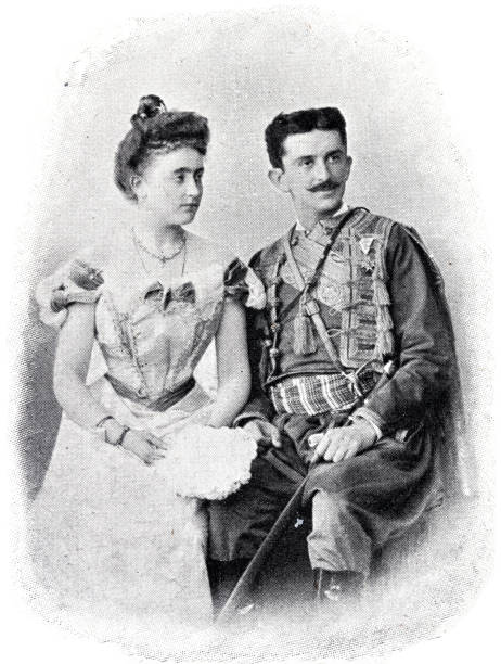 istock Prince Danilo of Montenegro and his wife 1396277005