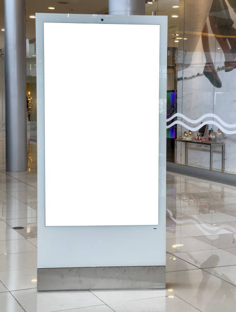 istock Empty Advertising Billboard At Shopping Mall 1396278274