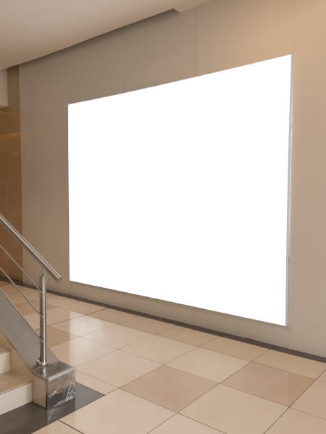 istock Blank billboard mock up on the wall at shopping mall. 1396278296