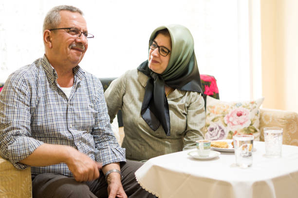 istock Beautiful Muslim couple happiness 1396294661